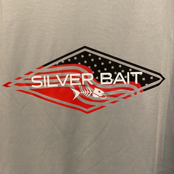 Silver Bait Performance Fishing Shirt - Picture 2 of 5